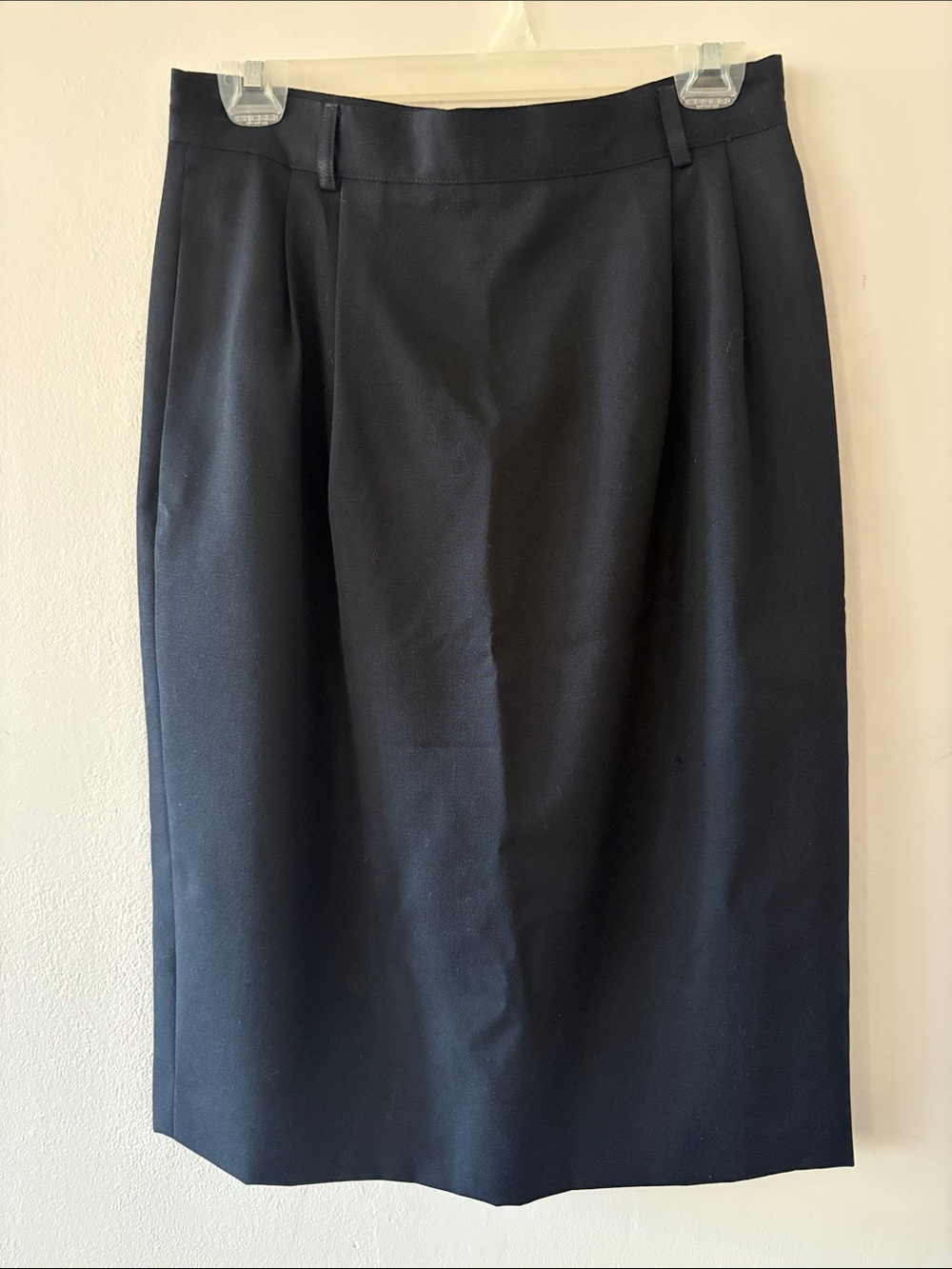 90s Vintage Wool Pencil Skirt from Talbots, Women’s Size 10